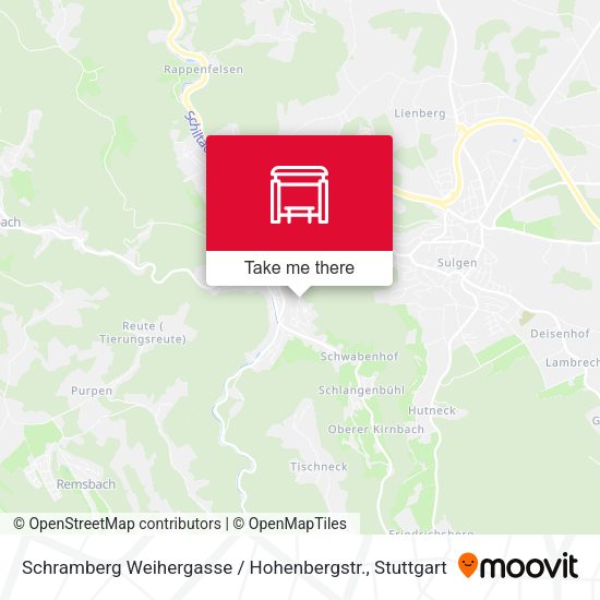 Карта Schramberg Weihergasse / Hohenbergstr.