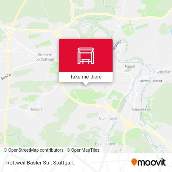 Карта Rottweil Basler Str.