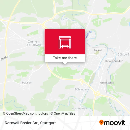 Карта Rottweil Basler Str.