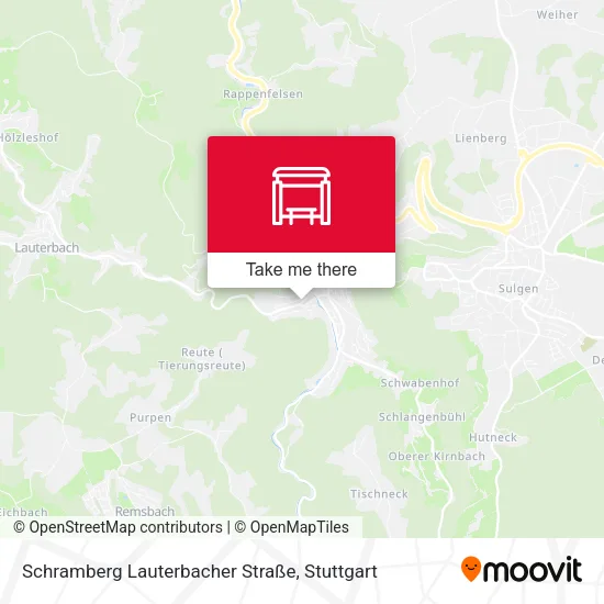 Карта Schramberg Lauterbacher Straße