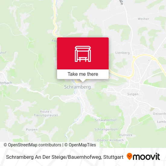 Карта Schramberg An Der Steige / Bauernhofweg