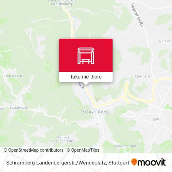 Карта Schramberg Landenbergerstr. / Wendeplatz