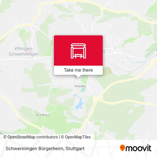 Карта Schwenningen Bürgerheim