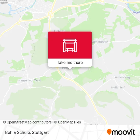 Карта Behla Schule