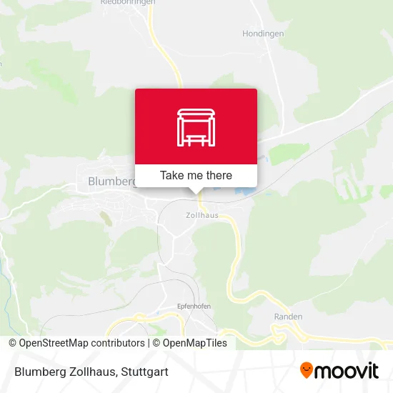 Карта Blumberg Zollhaus