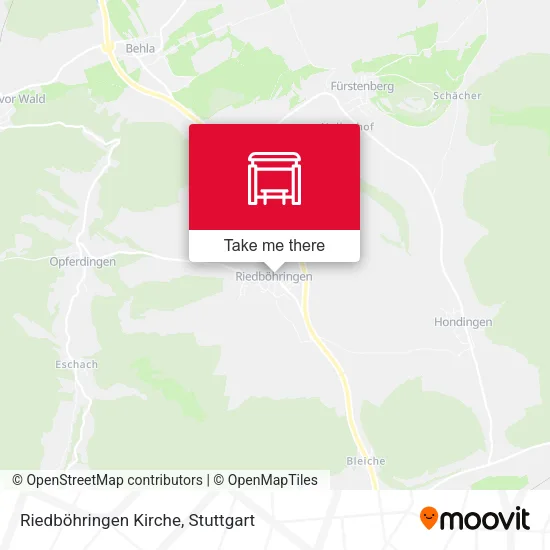 Карта Riedböhringen Kirche