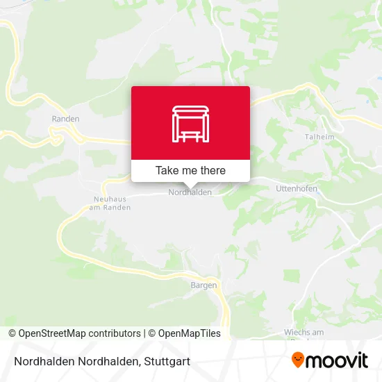 Карта Nordhalden Nordhalden