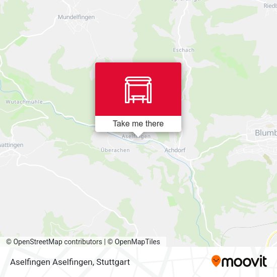Карта Aselfingen Aselfingen