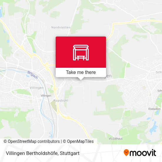 Villingen Bertholdshöfe map