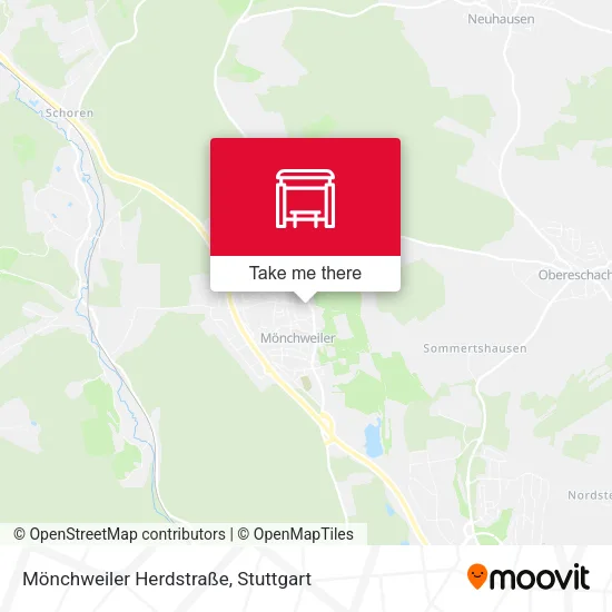 Карта Mönchweiler Herdstraße