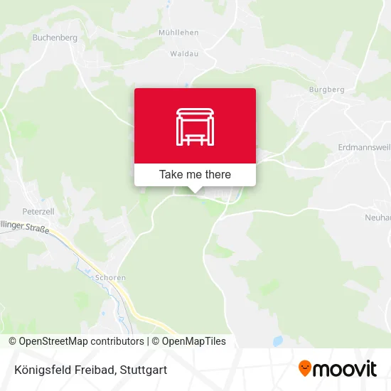 Карта Königsfeld Freibad