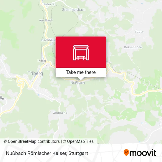 Карта Nußbach Römischer Kaiser