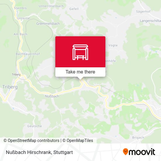 Карта Nußbach Hirschrank