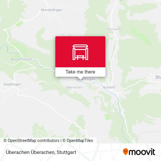 Карта Überachen Überachen