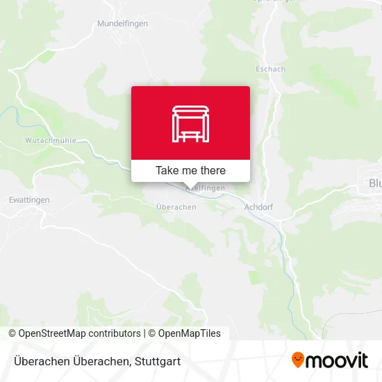 Карта Überachen Überachen