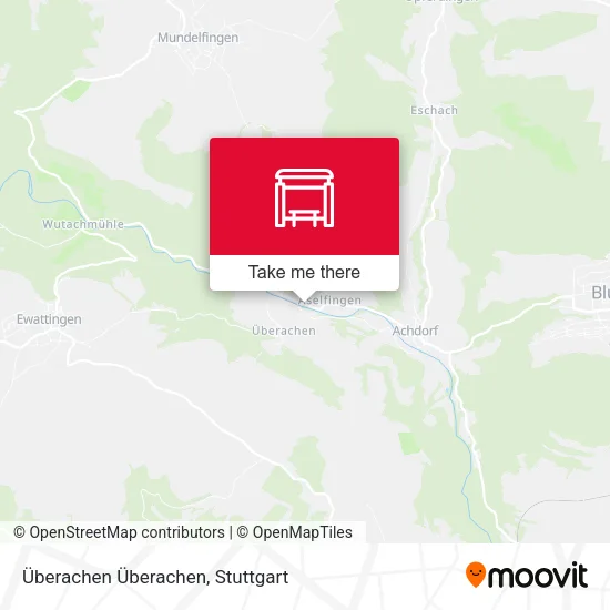 Карта Überachen Überachen