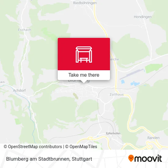 Карта Blumberg am Stadtbrunnen