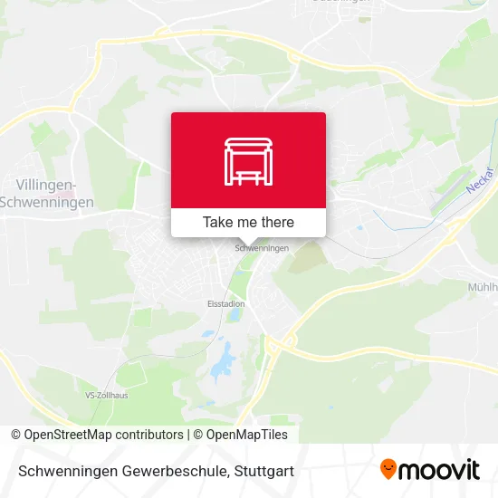 Карта Schwenningen Gewerbeschule