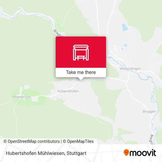 Карта Hubertshofen Mühlwiesen