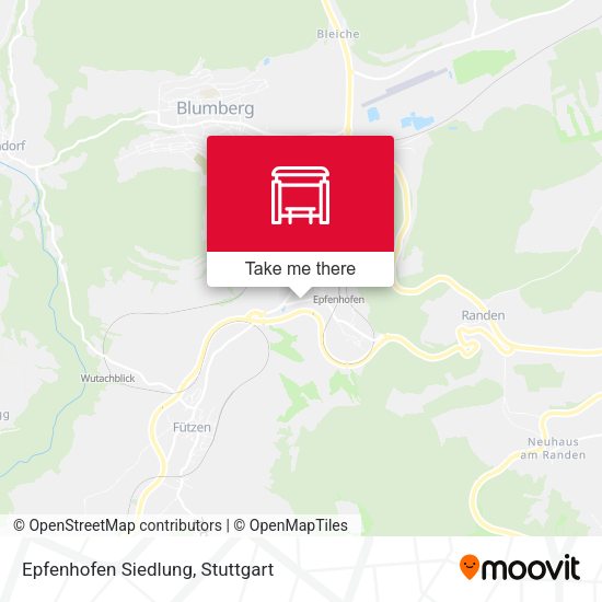 Карта Epfenhofen Siedlung