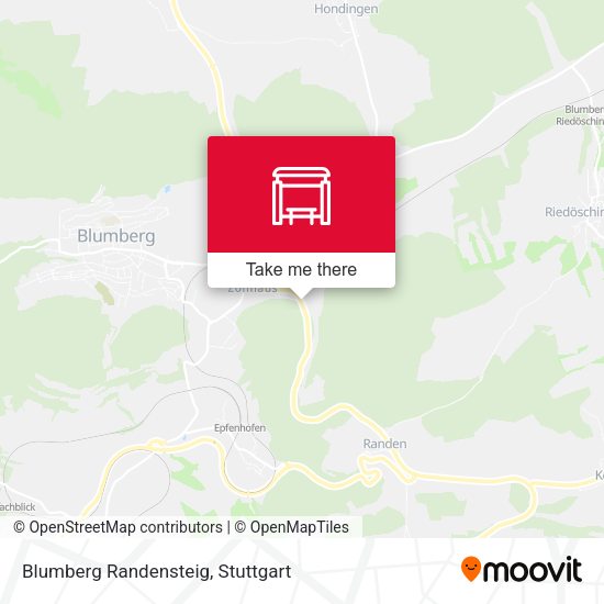 Карта Blumberg Randensteig