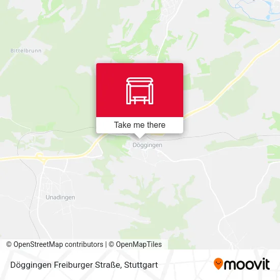 Карта Döggingen Freiburger Straße