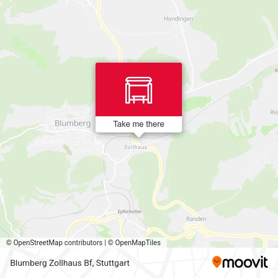 Карта Blumberg Zollhaus Bf