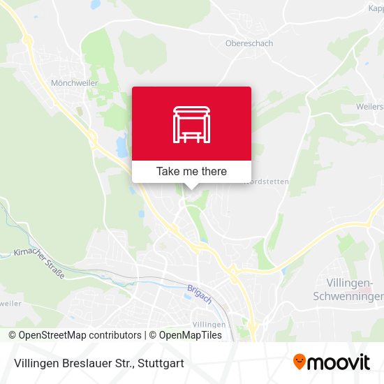 Карта Villingen Breslauer Str.