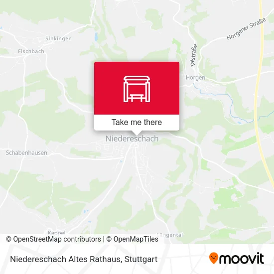 Карта Niedereschach Altes Rathaus