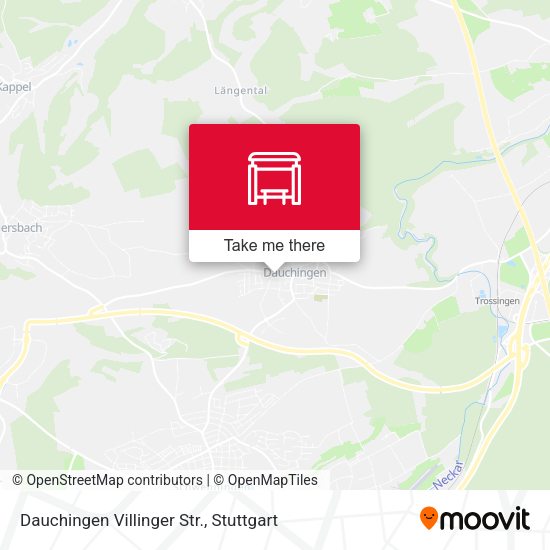 Карта Dauchingen Villinger Str.