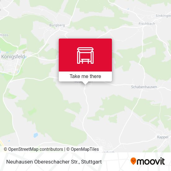 Карта Neuhausen Obereschacher Str.