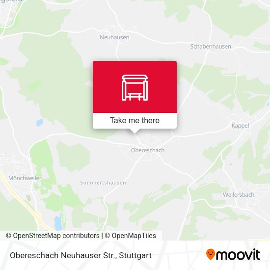 Карта Obereschach Neuhauser Str.
