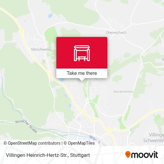 Карта Villingen Heinrich-Hertz-Str.