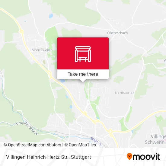 Карта Villingen Heinrich-Hertz-Str.