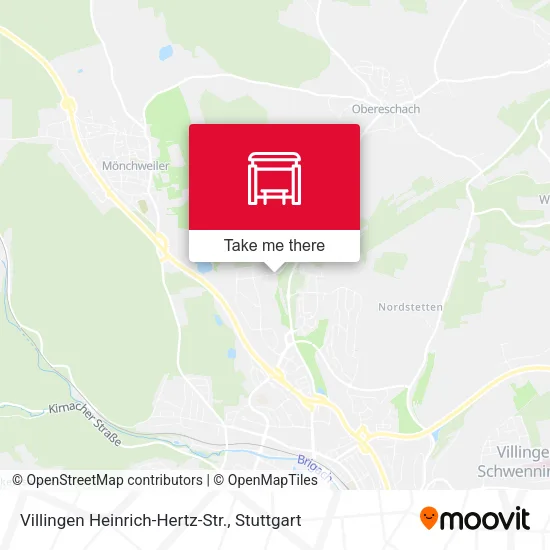 Карта Villingen Heinrich-Hertz-Str.