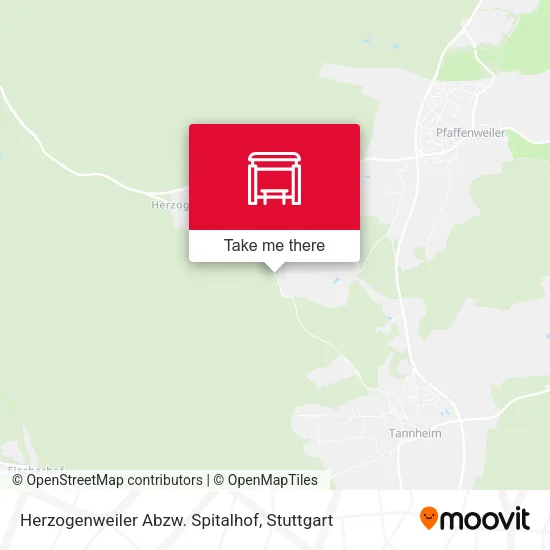 Карта Herzogenweiler Abzw. Spitalhof