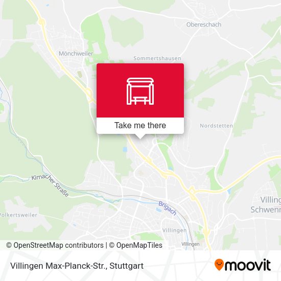 Карта Villingen Max-Planck-Str.