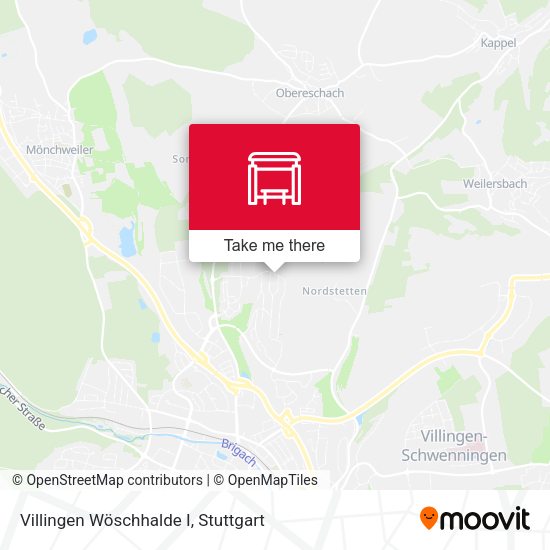 Карта Villingen Wöschhalde I