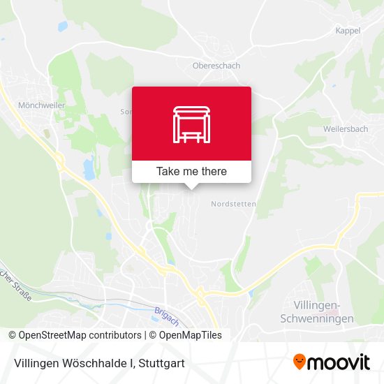 Карта Villingen Wöschhalde I