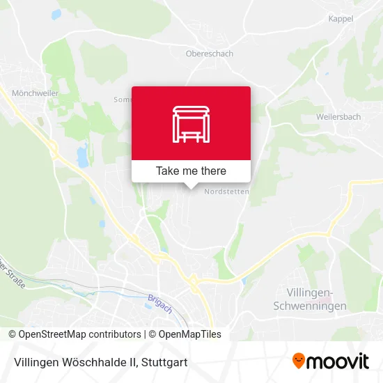Карта Villingen Wöschhalde II