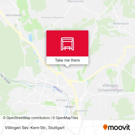 Карта Villingen Sev.-Kern-Str.
