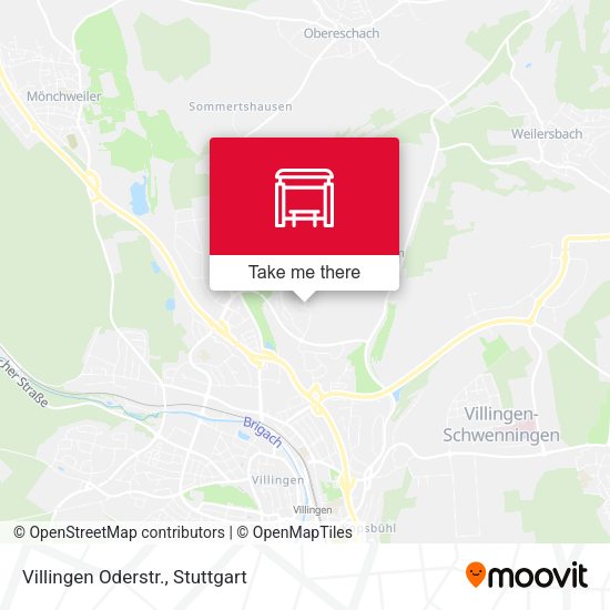 Карта Villingen Oderstr.