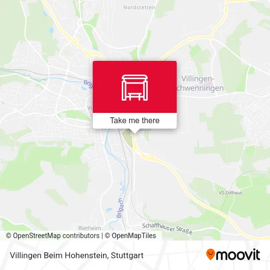 Карта Villingen Beim Hohenstein