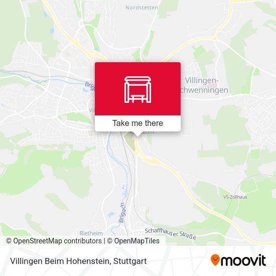 Карта Villingen Beim Hohenstein