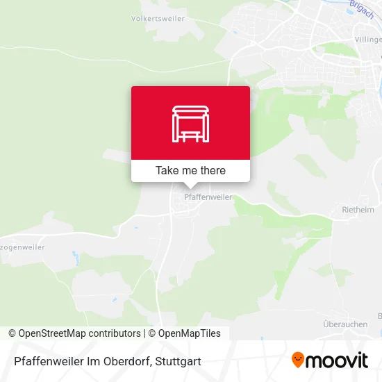 Карта Pfaffenweiler Im Oberdorf