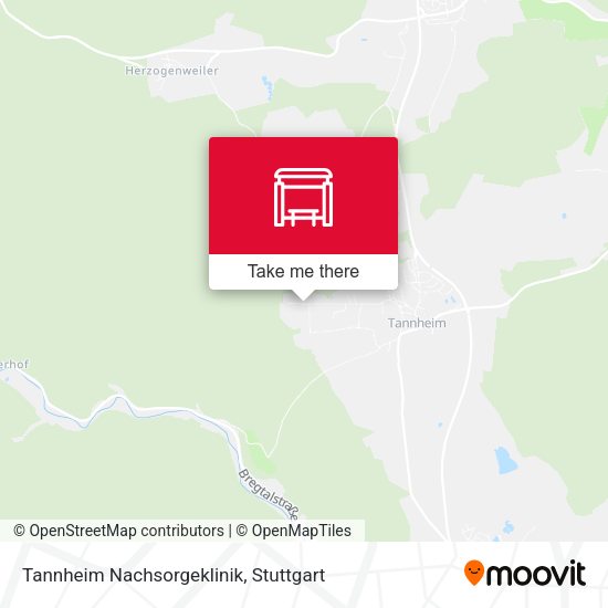 Карта Tannheim Nachsorgeklinik