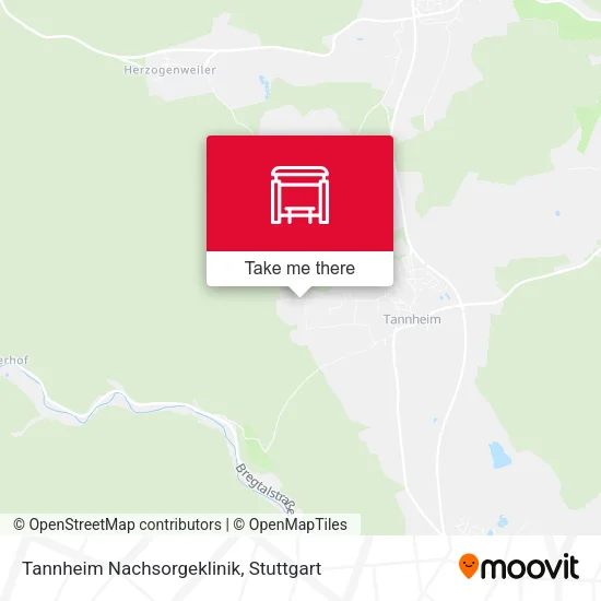 Карта Tannheim Nachsorgeklinik