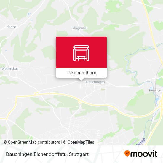 Карта Dauchingen Eichendorffstr.