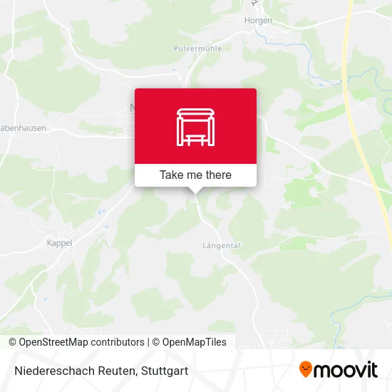 Карта Niedereschach Reuten
