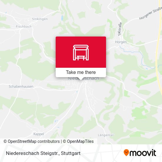 Карта Niedereschach Steigstr.